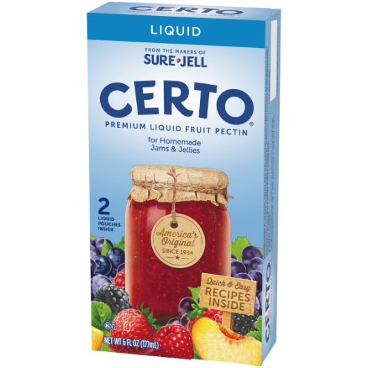 Certo PECTIN FRUIT LIQUID CERTO, 16 x 177 ML Case - DOT product image 6