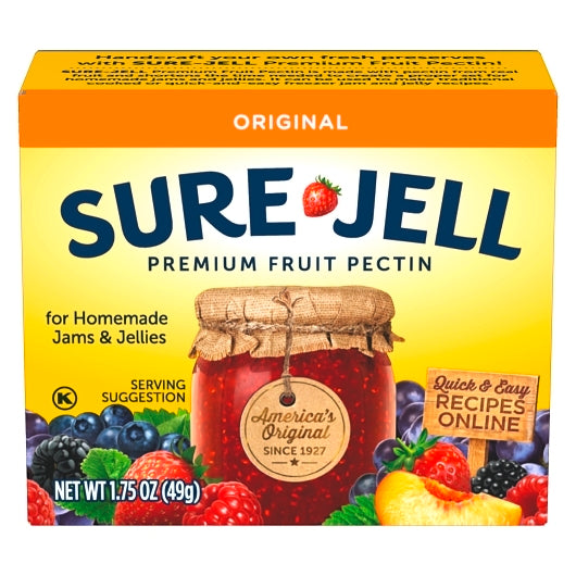 Kraft Gelatin Sure Pectin Mix, 24 x 49 GR Case - Bakery & Desserts