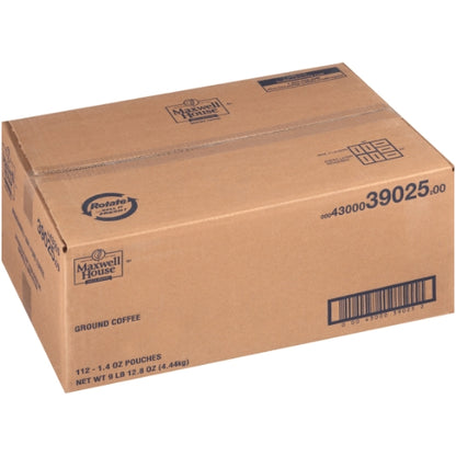 Maxwell House Special Delivery Hotel & Restaurant Coffee, 112 x 1.4 oz Case - DOT product image 5