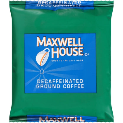 Coffee Original Roast Decaffeinated Ground Coffee, 42 x 1.1 oz Case - Coffee & Tea