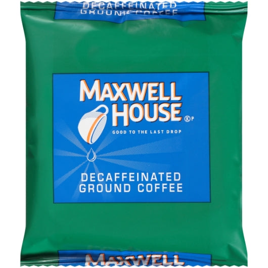 Coffee Original Roast Decaffeinated Ground Coffee, 42 x 1.1 oz Case - Coffee & Tea