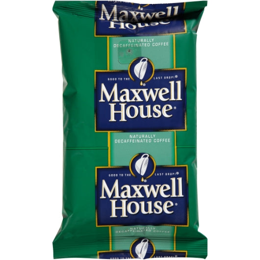 Maxwell House Decaffeinated Ground Coffee, 19 x 8.75 oz Case - Coffee & Tea