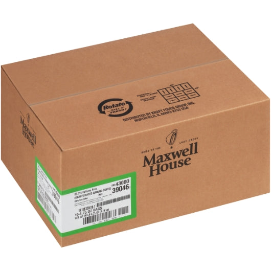Maxwell House Decaffeinated Ground Coffee, 19 x 8.75 oz Case - DOT product image 5