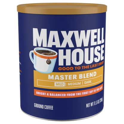 Maxwell House Master Blend Ground Coffee, 6 x 11.5 oz Case - DOT product image 3