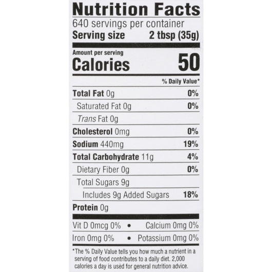Open Pit Original BBQ Sauce Bulk, 1 x 18.93 LT Case - DOT product image 6