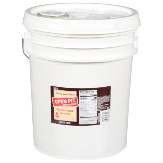 Open Pit Hickory BBQ Sauce Bulk, 1 x 5 GA Case - Condiments & Sauces