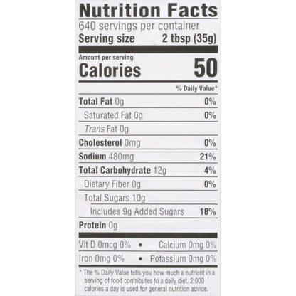 Open Pit Hickory BBQ Sauce Bulk, 1 x 5 GA Case - DOT product image 7