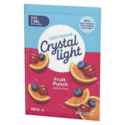 Crystal Light Fruit Punch Beverage Mix, 12 x 1.8 oz Case - DOT product image 3