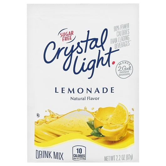 Crystal Light Lemonade Drink Mix, 12 x 62 GR Case - DOT product image 3