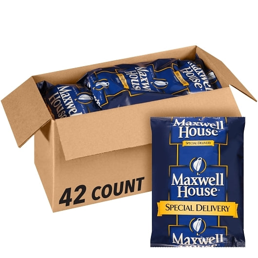Maxwell House Office Coffee Service Coffee Filter Pack, 42 x 1.2 oz Case - Meat, Poultry & Seafood