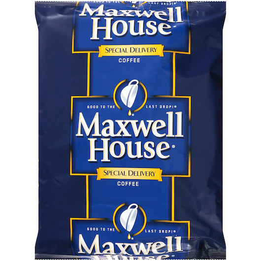 Maxwell House Special Delivery Ground Coffee, 42 x 1.4 oz Case - Coffee & Tea