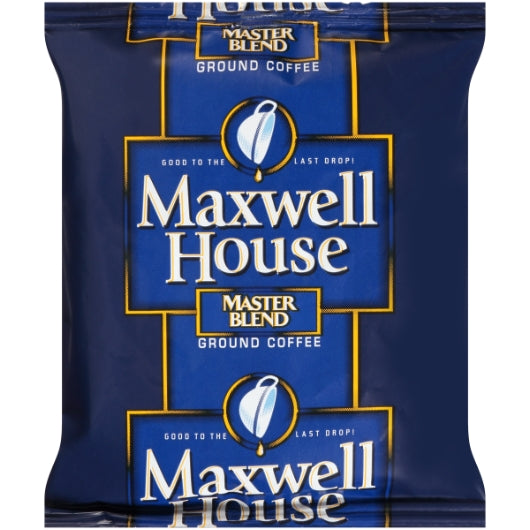 Maxwell House Coffee Master Blend Ground Coffee, 42 x 1.1 oz Case - Coffee & Tea