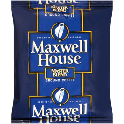 Maxwell House Coffee Master Blend Ground Coffee, 42 x 1.25 oz Case - Coffee & Tea