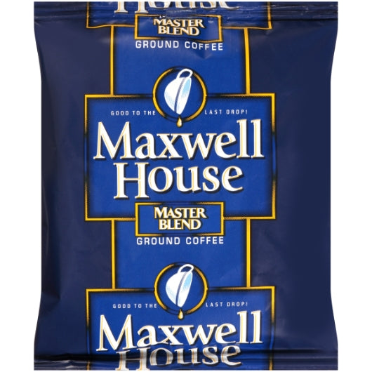 Maxwell House Coffee Master Blend Ground Coffee, 42 x 1.25 oz Case - Coffee & Tea