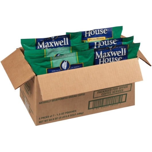 Maxwell House COFFEE SPLASH DECAFFEINATED, 42 x 1.3 oz Case - DOT product image 4