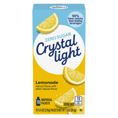 Crystal Light Lemonade Beverage On The Go, 12 x 10 x 0.14 oz Case - DOT product image 3