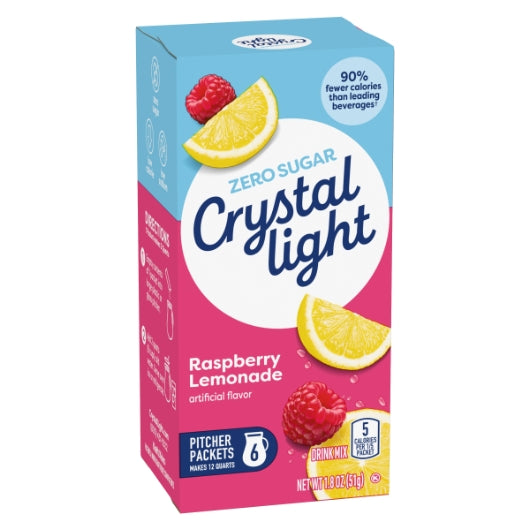 Crystal Light Lemonade Raspberry Beverage Mix, 12 x 51 GR Case - DOT product image 5