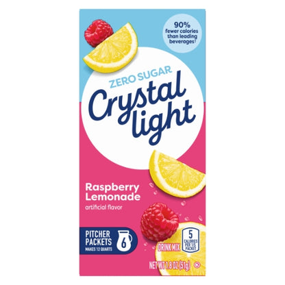 Crystal Light Lemonade Raspberry Beverage Mix, 12 x 51 GR Case - DOT product image 2