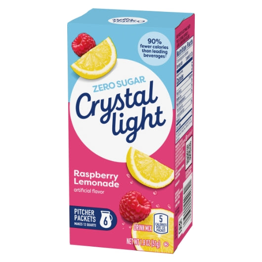 Crystal Light Lemonade Raspberry Beverage Mix, 12 x 51 GR Case - DOT product image 6