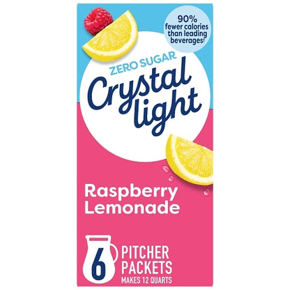 Crystal Light Lemonade Raspberry Beverage Mix, 12 x 51 GR Case - DOT product image 4