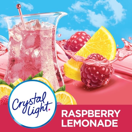 Crystal Light Lemonade Raspberry Beverage Mix, 12 x 51 GR Case - DOT product image 3
