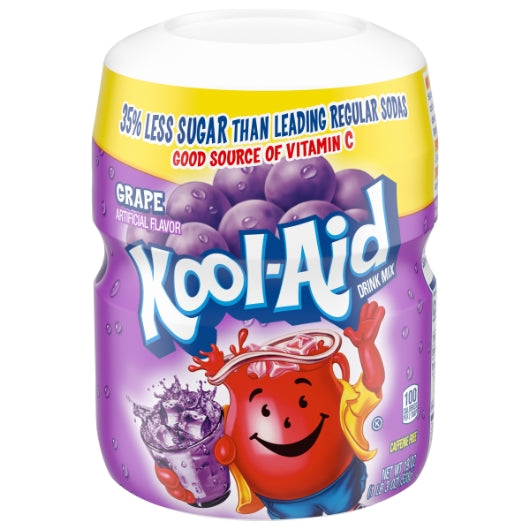 Kool Aid Grape Beverage, 12 x 19 oz Case - Beverages