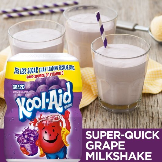 Kool Aid Grape Beverage, 12 x 19 oz Case - DOT product image 3