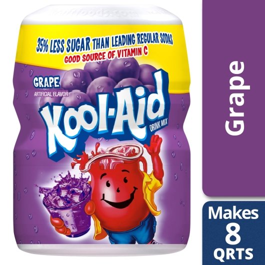Kool Aid Grape Beverage, 12 x 19 oz Case - DOT product image 4