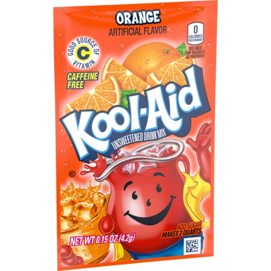 Kool Aid Orange Beverage, 192 x 0.15 oz Case - DOT product image 3