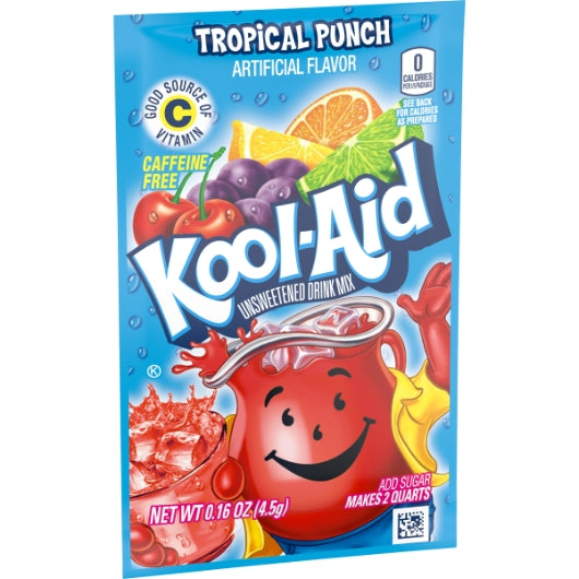 Kool-Aid Tropical Punch Beverage, 192 x 4.5 GR Case - DOT product image 3