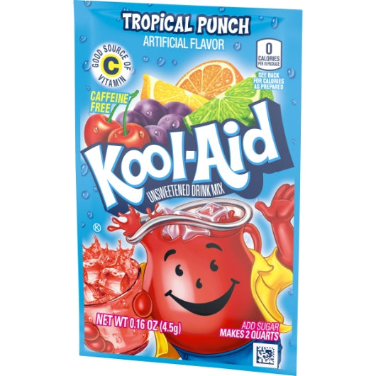 Kool-Aid Tropical Punch Beverage, 192 x 4.5 GR Case - DOT product image 4
