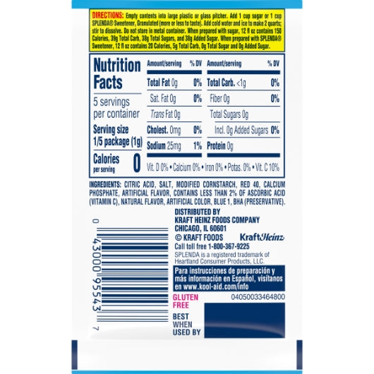 Kool-Aid Tropical Punch Beverage, 192 x 4.5 GR Case - DOT product image 5