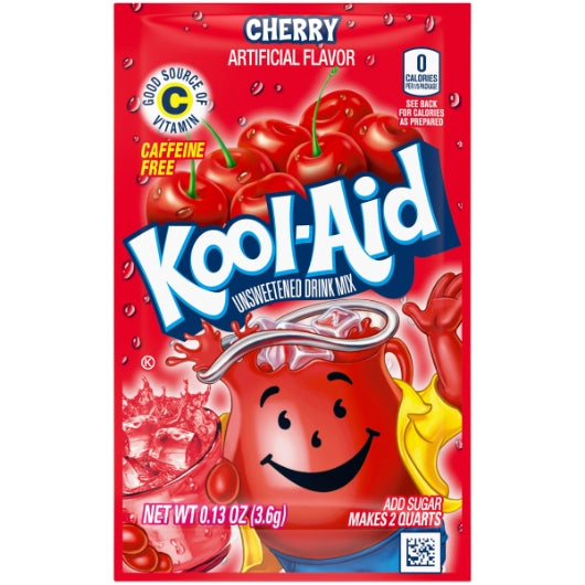 Kool Aid Cherry Beverage, 192 x 0.13 oz Case - DOT product image 2