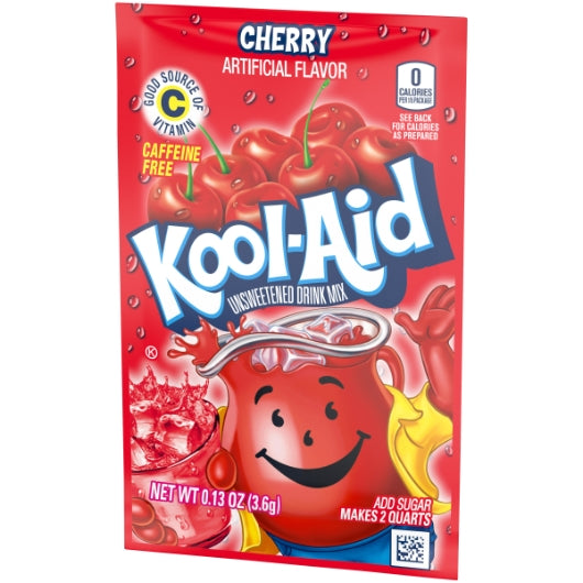 Kool Aid Cherry Beverage, 192 x 0.13 oz Case - DOT product image 5