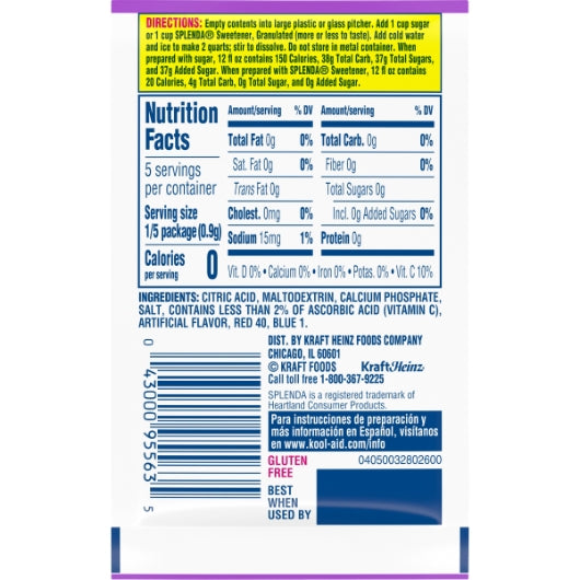 Kool Aid Grape Beverage, 192 x 0.14 oz Case - DOT product image 5