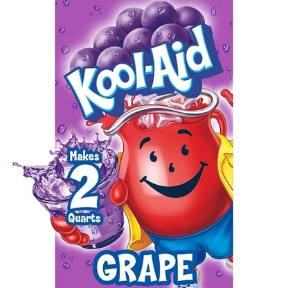 Kool Aid Grape Beverage, 192 x 0.14 oz Case - GS1 mobile-ready hero image
