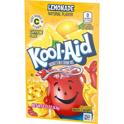 Kraft Kool Aid Lemonade Beverage, 192 x 6.5 GR Case - DOT product image 5