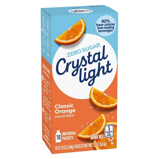 Crystal Light BEVERAGE ON THE GO SUNRISE ORANGE, 12 x 10 x 0.13 oz Case - DOT product image 6