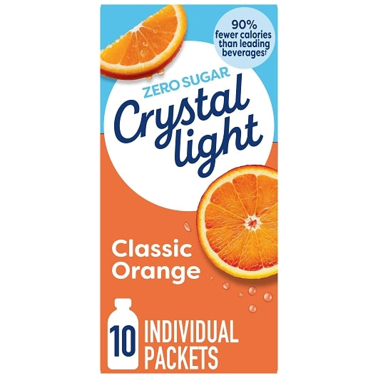 Crystal Light BEVERAGE ON THE GO SUNRISE ORANGE, 12 x 10 x 0.13 oz Case - DOT product image 5