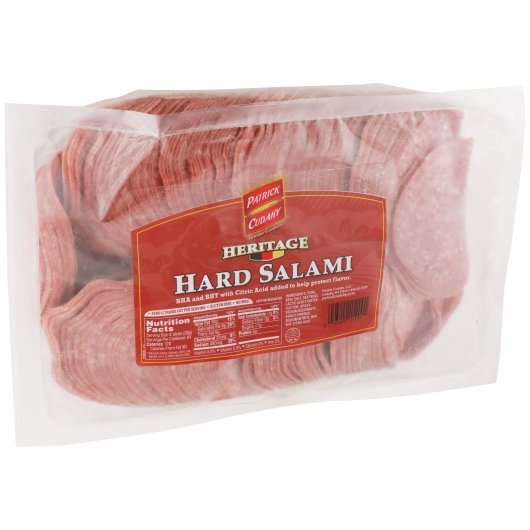 Heritage Patrick Cudahy Dry Sausage Hard Salami, 4 x 4 lb Case - DOT product image 8