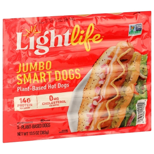 Lightlife Smart Jumbo Dogs, 12 x 13.5 oz Case - DOT product image 5