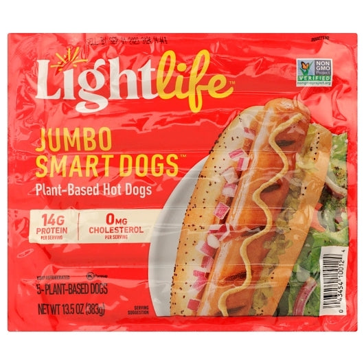 Lightlife Smart Jumbo Dogs, 12 x 13.5 oz Case - DOT product image 3