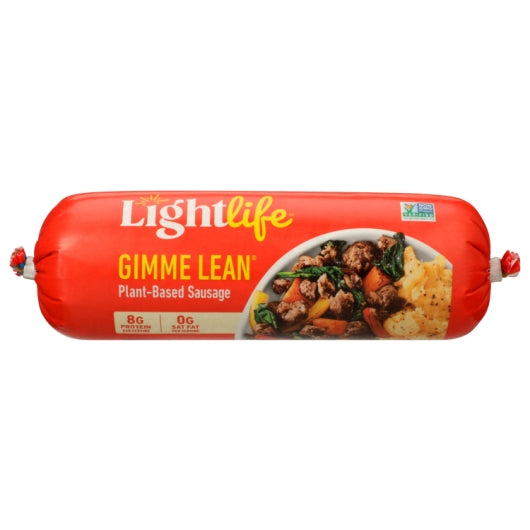 Lightlife Gimme Lean Sausage, 12 x 14 oz Case - DOT product image 2