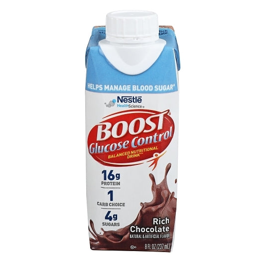 Boost Glucose Control Chocolate, 24 x 8 fl oz Case - Health & Personal Care