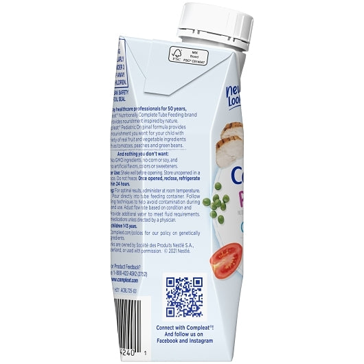 Compleat Pediatric Pediatric - Liquid Peds Tube Feeding Formula, 24 x 8.45 fl oz Case - DOT product image 6