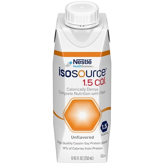 Isosource 1.5 Cal Malnutrition - Liquid Hi Cal Hi Nitro Liquid Formula, 24 x 8.45 fl oz Case - Nutrition Drinks
