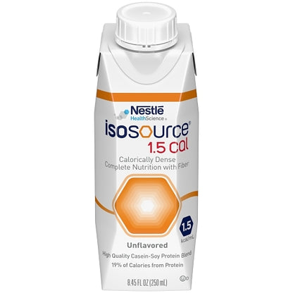 Isosource 1.5 Cal Malnutrition - Liquid Hi Cal Hi Nitro Liquid Formula, 24 x 8.45 fl oz Case - Nutrition Drinks