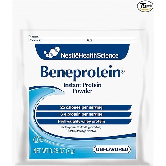 Beneprotein Protein Wound Care Concentrated Source High Protein Powder, 75 x 0.25 oz Case - Health & Personal Care