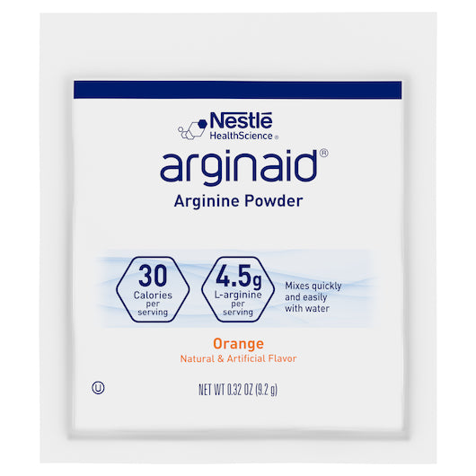 Arginaid Nestle Orange Arginine Powder Packets, 4 x 14 x 0.32 oz Case - Health & Personal Care