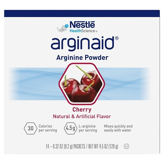 Arginaid Nestle Cherry Arginine Powder Packets, 4 x 14 x 0.32 oz Case - DOT product image 4